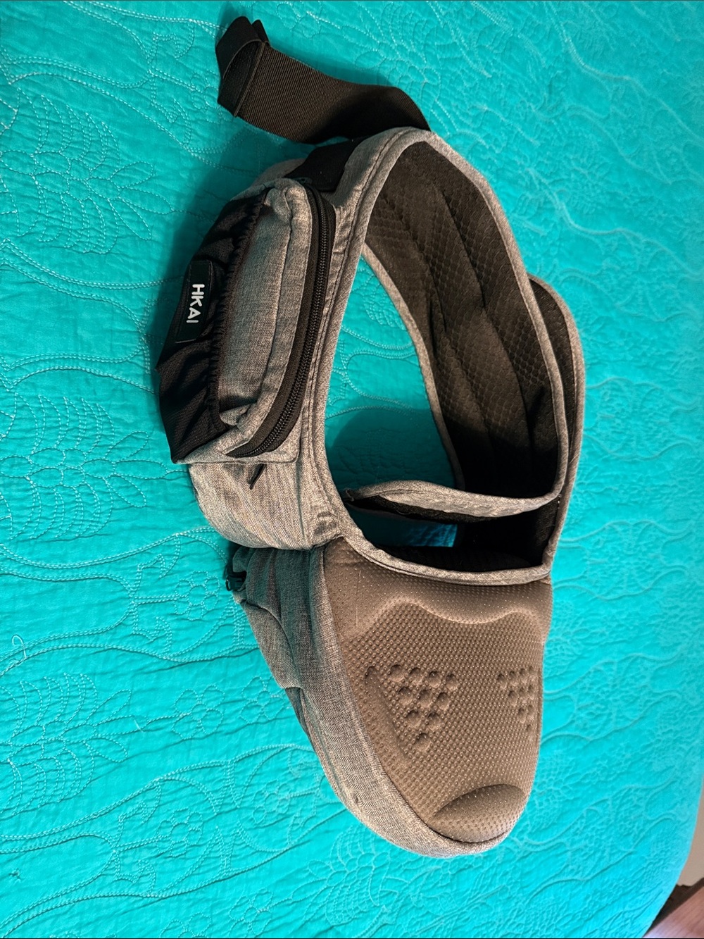 HKAI Gray Ergonomic Waist Toddler Carrier